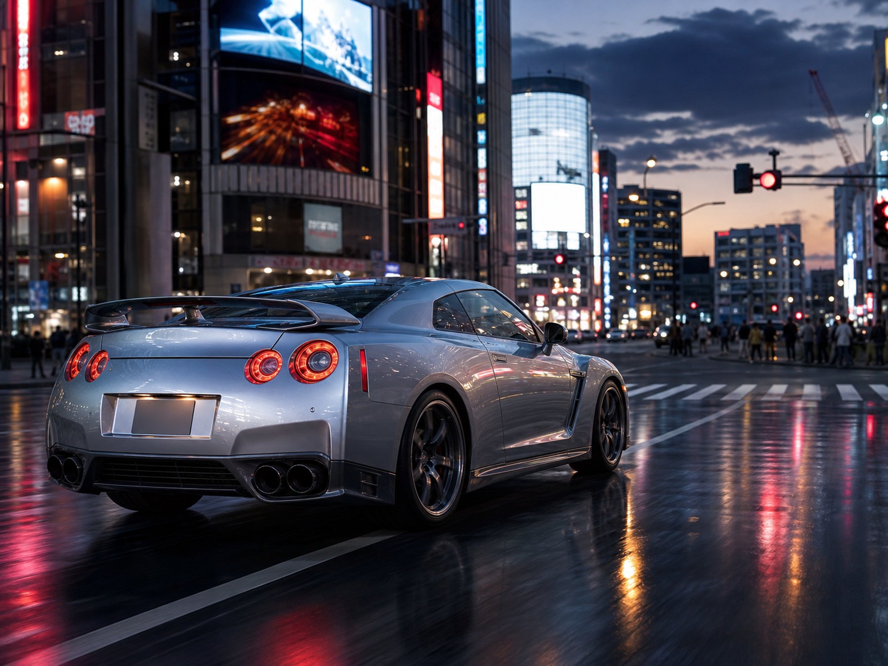 Tokyo city GT-R scene